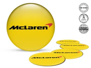 McLaren Ruota Emblemi Stile Etichette Cupola Qualità